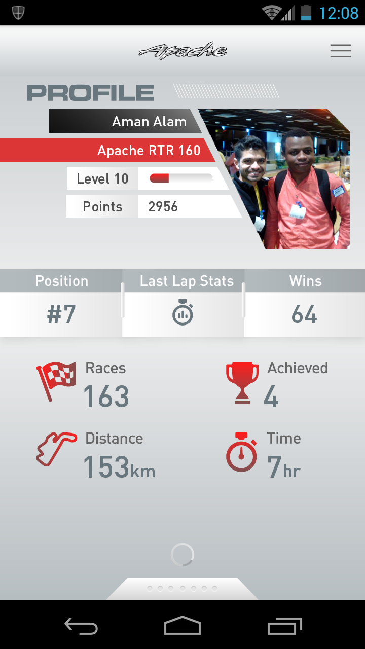 Apache RTR screenshot
