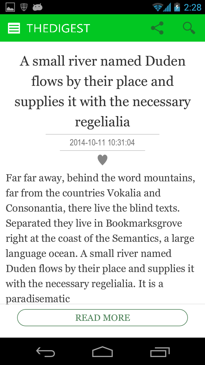 The Digest screenshot 2